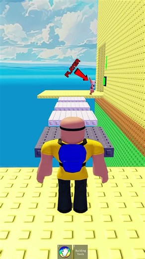 Wallhop trolling in Roblox❤ #roblox #trending #funny