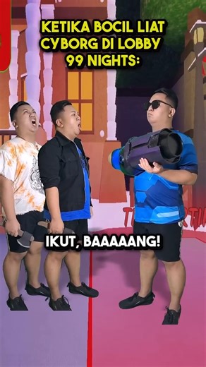 Ketika Bocil Liat Cyborg di Lobby 99 Nights in The Forest 🤣