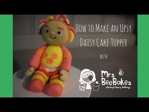 Upsy Daisy cake topper from In The Night Garden