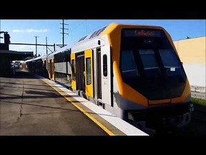 Sydney Trains T5 Carlingford Line Millennium M-Set Train Approaching Clyde Railway Station