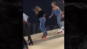 Beyonce Goes Roller Skating with Friends, Jay-Z Sits Out