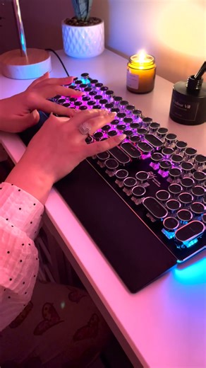 [ASMR] Keyboard Typing Sounds 🎧 Relaxing, Satisfying & Cute Aesthetic