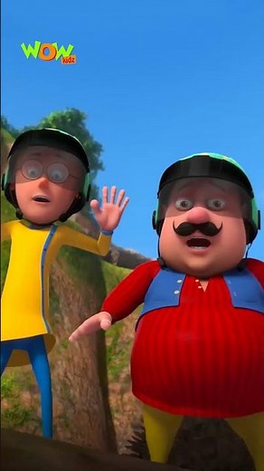 Down The Hill | 06 | Motu Patlu Season 14 | 3D New Shorts Wow Kidz