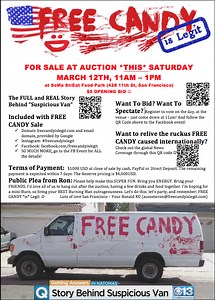 Want to buy that creepy "Free Candy" van? Here's your chance