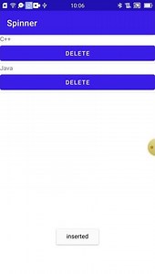 Android studio demo | spinner in android | spinner with sqlite database