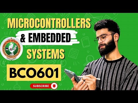 Microcontrollers & Embedded Systems Vtu | BCO601 Important Questions
