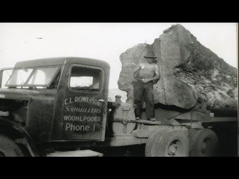 Log Truckers Remember Old Times - Old Sawmills.
