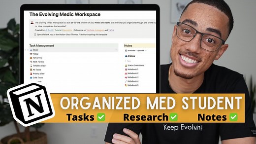 How I Use Notion as a Medical Student – Full Workspace Tour