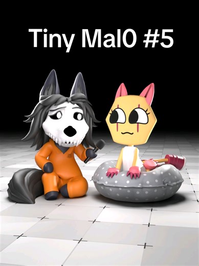 I have free will and I'll only be stopped if this goes out of control. For now, here's Scraps getting interviewed by an SCP entity . . . As of editing this video, I have fully finished rigging Tiny Mal0 along with their outfits. Before I move onto their textures and Action Constraints, I'm going to do another animation with them to stress test their rigs. ⚠️Credits are on the top left corner. That's all for now, thank you for reading this :) #blender3d #scp #scp1471 #mal0 #animation