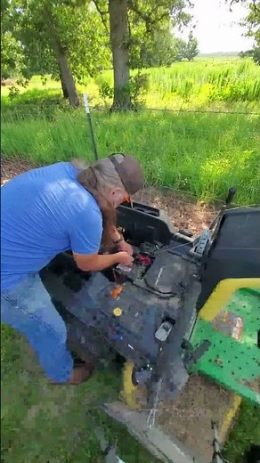 My Mower Battery Gave Up. United Ag Had The Fix #garden #farming