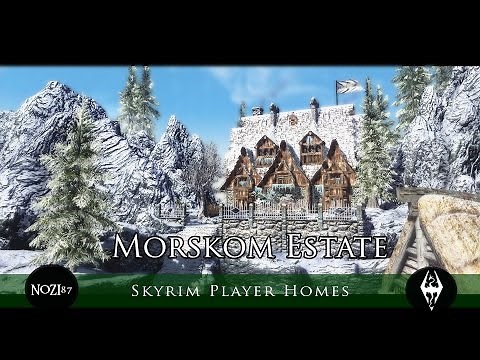 TES V - Skyrim Mods: Morskom Estate by Darkfox127 and Elianora