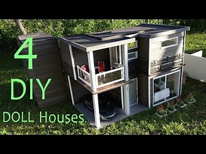 4 DIY Doll Houses