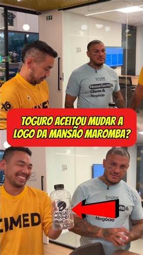 Toguro didn't like the new logo for the bodybuilder mansion that Japa made and wants to change it...