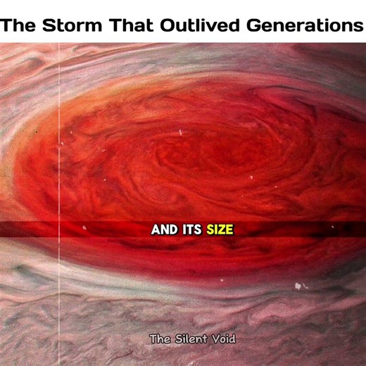 The Storm That Outlived Generations #space #science #shorts
