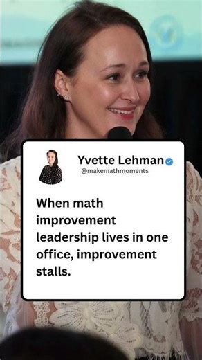Math Leadership Must Move Through People