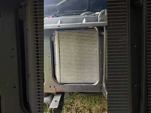 Square body/LS AC Condenser Install