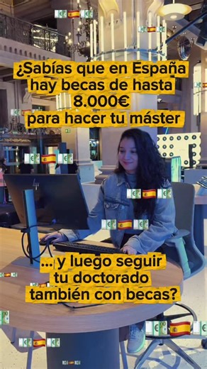 ¿Sabías que en España existen becas de hasta 8.000€ para que estudies tu máster y luego puedas continuar un doctorado también becado? 😱🔥 La Universidad Pública de Navarra, en colaboración con AUIP, ofrece ayudas exclusivas para estudiantes de Latinoamérica. Incluyen: ✔ 8.000€ para máster (matrícula alojamiento manutención) ✔ Beca para doctorado (420€ el primer año / 400€ el segundo y tercero) ✔ Opción de continuar tu camino académico completo en España 🇪🇸✨ Convocatoria anterior cerró el 11 d