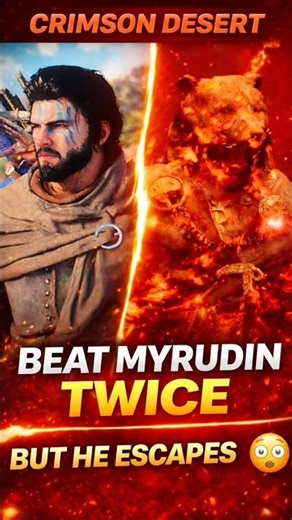 Crimson Desert–Beat Myrudin Twice But He Escapes Again #crimsondesertwalkthrough #crimsondesertguide