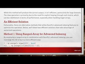 Efficiently Rearranging Columns of Multidimensional Arrays in Python Using NumPy