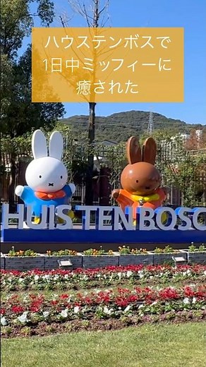 ハウステンボスでミッフィーざんまいの1日🐇癒しのミッフィー🌟クリスマス🎄🤶イルミネーション✨アラフィフ🐰主婦⭐️ ミッフィー・ワンダースクエア