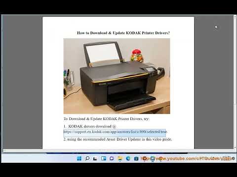 Download & Update KODAK Printer Drivers for Windows 11/10/8/7