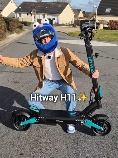 Découverte de la trottinette Hitway H11 : Puissance et style