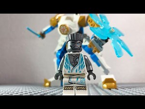 Zane plays around with his mech - LEGO Ninjago