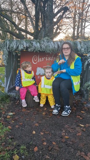 Our makaton sign for next week is....🎅🌲🎄🌟 | Finkley Down Farm Nursery & Preschool