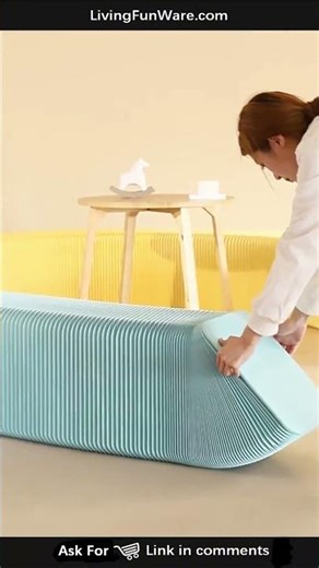 Foldable Accordion Bench — Instant Seating for Easy Group Hangouts