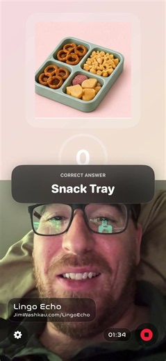 Testing out the Lingo Echo app!