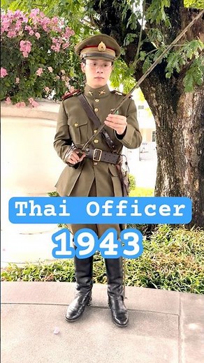 The Axis Ally You’ve Never Seen: Royal Thai Army 1943 #thailand #ww2 #wwii #asia #reenactment #short