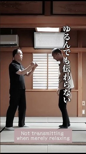 腹圧を保持することで伝わり方が変わる #合気道#合気# #aikido