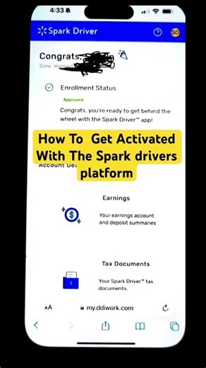 How To Get Activated With The Spark drivers platform #sparkdeliverydriver #sparkdriver