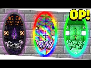WHAT'S INSIDE THESE *SECRET* OVERPOWERED MINECRAFT PORTALS...? (Minecraft 1.13 Mods)