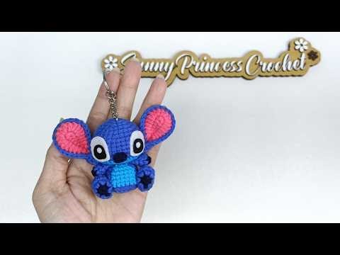 STITCH KEYCHAIN CROCHET TUTORIAL - PART 1