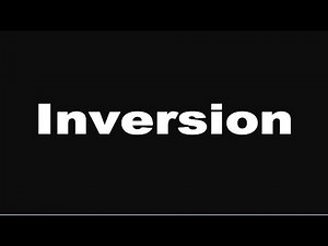 Inversion (Part-1)