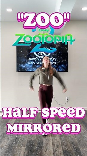 Zoo Dance Tutorial | Zootopia 2 (‪@Shakira‬ ) #dancetutorial #zootopia2