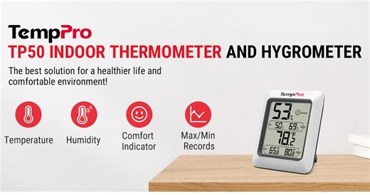 TempPro TP50 Digital Hygrometer & Thermometer - Full Review