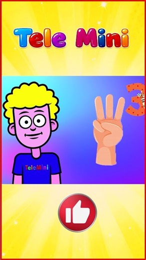 KNOCK KNOCK KNOCK! ☝️ Three Little Fingers | Learning Numbers and Our Bodies | Educational Childr...