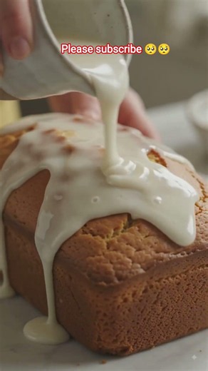 Lemon Cream Cheese Loaf | Easy Moist Recipe 😋😋#FoodASMR #StreetFood #CookingSounds #Satisfying