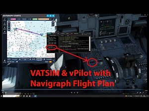 How to use a Navigraph Flightplan with Vatsim