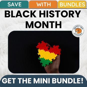 BLACK HISTORY MONTH Activities Middle School Bell Ringers Worksheets MINI BUNDLE