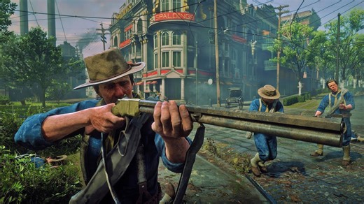 Saint Denis Civil War & Swamp Brawl – Red Dead Redemption 2 [RDR2 PC Mods]