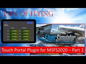 Touch Portal Plugin & Microsoft SimConnect SDK (Part1 Software Installation)