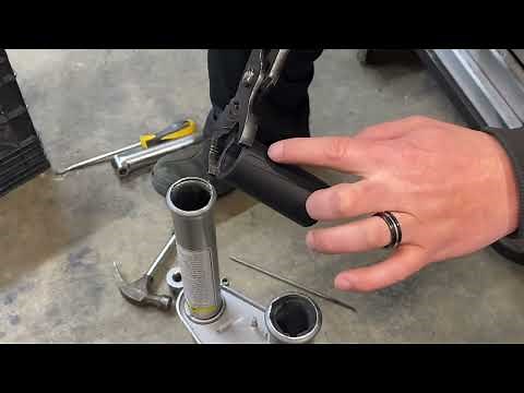 How to install fork shock bushings on Razor MX500 MX650 SX500 dirt bikes