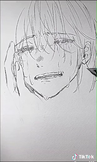 泣き顔を描く方法と美しいイラスト集
