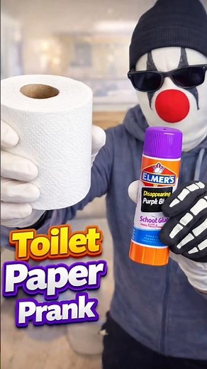 Toilet paper prank #aprilfools
