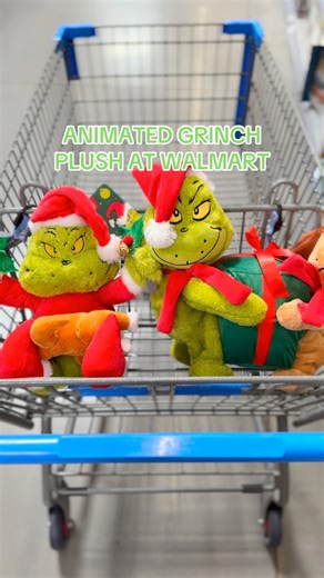 Ruz USA on Instagram: "The cutest Animated Grinch plush is at Walmart this Christmas season! #christmas #walmart #grinch"