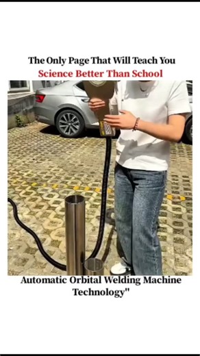 UNIVERSE | SCIENCE | TECHNOLOGY on Instagram: "Automatic Orbital Welding Machine Technology 🤖🔥 Automatic orbital welding machine technology is revolutionizing precision welding in industries like oil & gas, aerospace, pharmaceuticals, and power plants. Using computer-controlled systems, the welding torch rotates 360° around pipes and tubes, ensuring uniform welds, minimal human error, and exceptional repeatability. This technology delivers high-quality, contamination-free joints, boosts produc