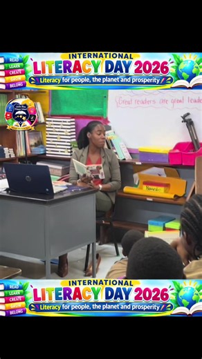 📚✨ LITERACY LIVES HERE! ✨📚 Today, September 8, we celebrate International Literacy Day and reflect on our commitment to making literacy a priority at Ocho Rios Primary School. For us, literacy is not just about reading a book. It is about opening minds, building confidence, creating opportunities and empowering our children to navigate the world around them. From scheduled reading on our timetables and our beloved Literacy Lounge, to Lit Tuesdays, engaging literacy games, guided reading, writi